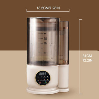 1500Ml Large Capacity Juicer Blender, 1 Count Household Electric Juicer with Soundproof Cover, Multifunctional Automatic Soy Milk Maker