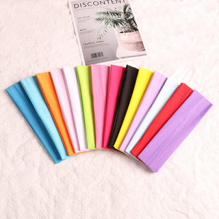 Sport Yoga Headbands,Pack of 14,Fashion Soft Elastic Polyester Sweatband Yoga Stretchy Headband for Women Man Girl